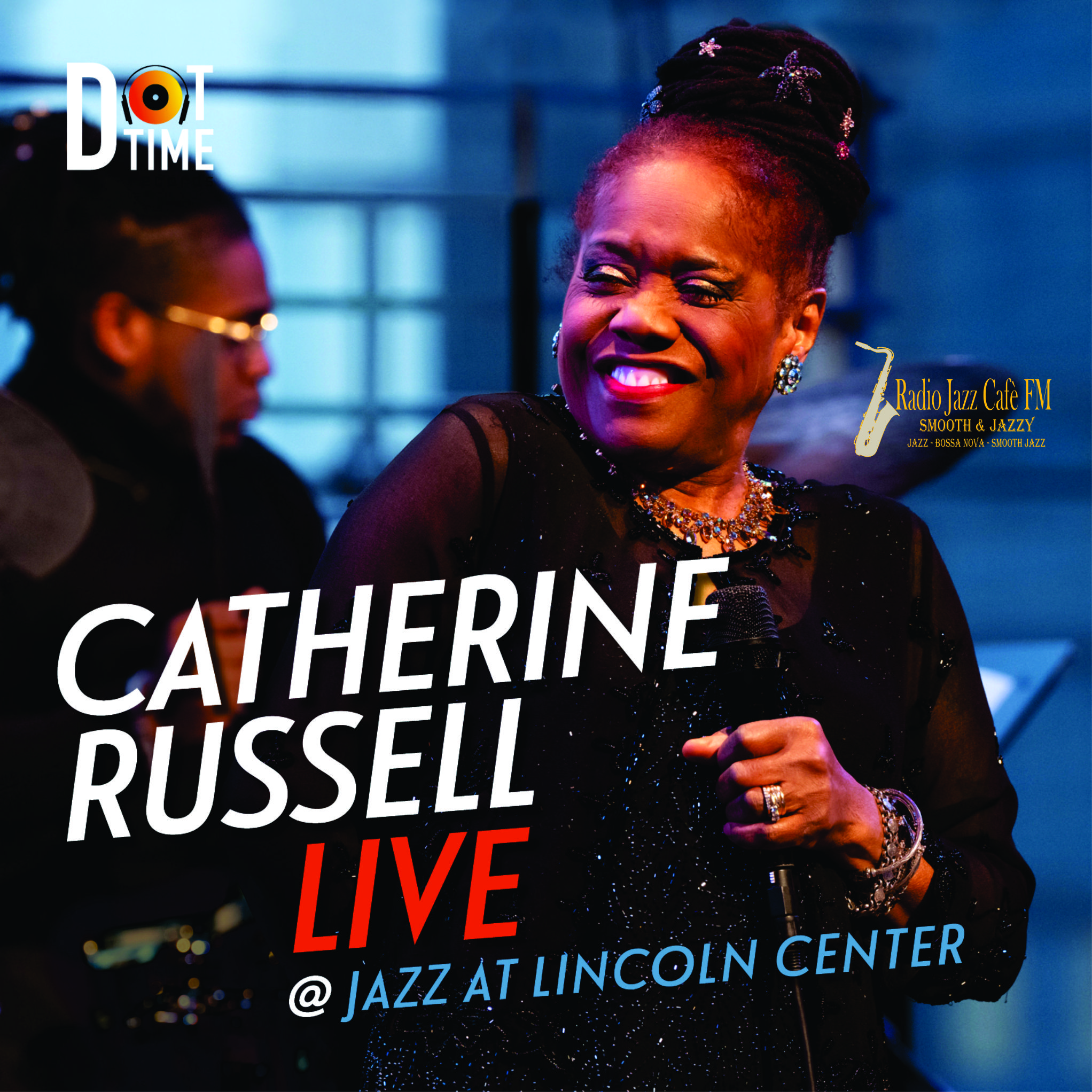 
El pasado Viernes 24 de abril de 2026, la gran vocalista am&eacute;rocana de jazz CATHERINE RUSSELL, tres veces nominada al GRAMMY&reg;, lanz&oacute; su primer &aacute;lbum en vivo "Live at Jazz at Lincoln Center", a trav&eacute;s del sello Dot Time Records.

El nuevo Album fue grabado durante un fin de semana especial en la Sala Appel del Jazz at Lincoln Center (USA), con el Central Park como tel&oacute;n de fondo, este vibrante &aacute;lbum documenta la maestr&iacute;a de CATHERINE RUSSELL como vocalista, directora de orquesta y curadora de cl&aacute;sicos del jazz y el blues.

CATHERINE RUSSELL es hija del pianista y director de orquesta pionero Luis Russell y de la innovadora vocalista Carline Ray.
CATHERINE RUSSELL esta acompa&ntilde;ada por un experimentado conjunto que incluye a Matt Munisteri en la guitarra, Ben Paterson en el piano, Russell Hall en el bajo, Domo Branch en la bater&iacute;a y una secci&oacute;n de vientos compuesta por Jon-Erik Kellso, John Allred y Evan Arntzen, con la bailarina de claqu&eacute; invitada especial Michela Marino Lerman.
