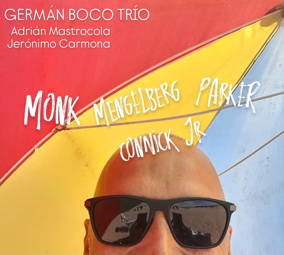 El German Boco Trio presenta Su Nuevo Album en V&iacute;nilo el Viernes 29 de Mayo 20 hrs en Thelonious Club, Nicaragua 5549, Palermo Caba. 
Germa Boco en bateria, Jeronimo Carmona en contrabjo y Adrian Mastrocola en piano. 

German Boco Trio interpretar&aacute; obras de Monk, Parker, Harry Connick Jr, Dollar Brand, entre otros

Una Noche &uacute;nica a puro Jazz!!!!